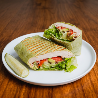 Turkey Club Wrap Sandwich